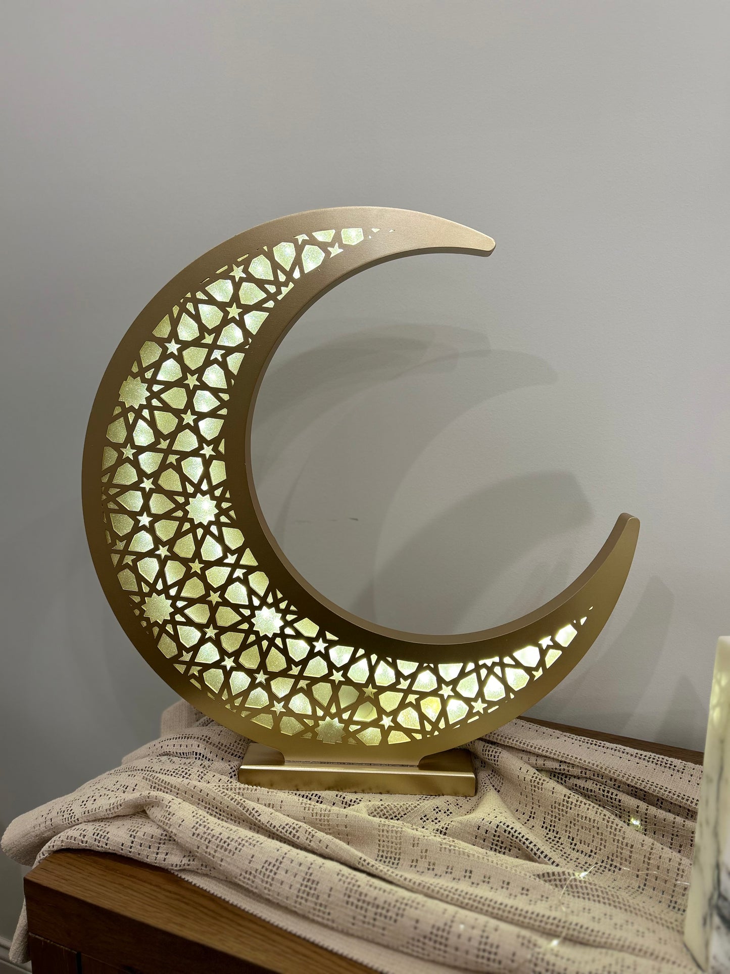 Crescent Moon LED Lamp