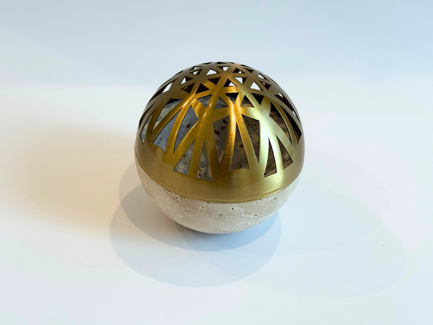 Stone & Brass Bukhour Set