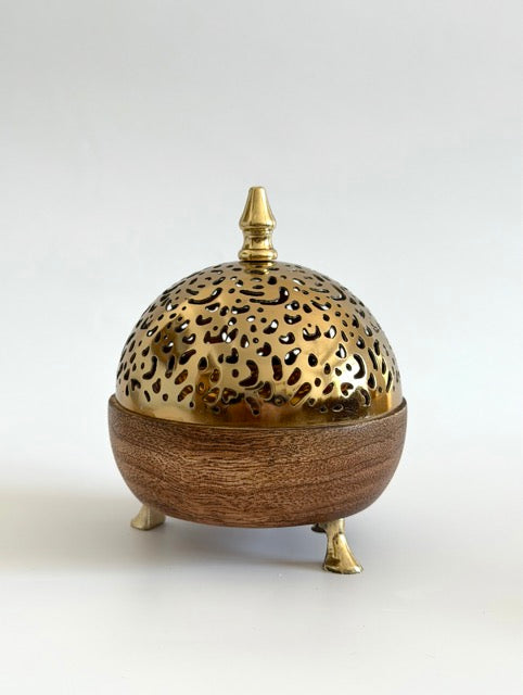 Golden Root Bukhoor Burner Set