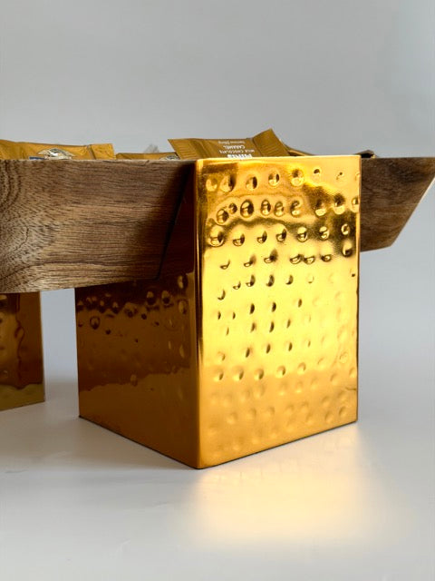 Golden Root Elevated Serving Bowls